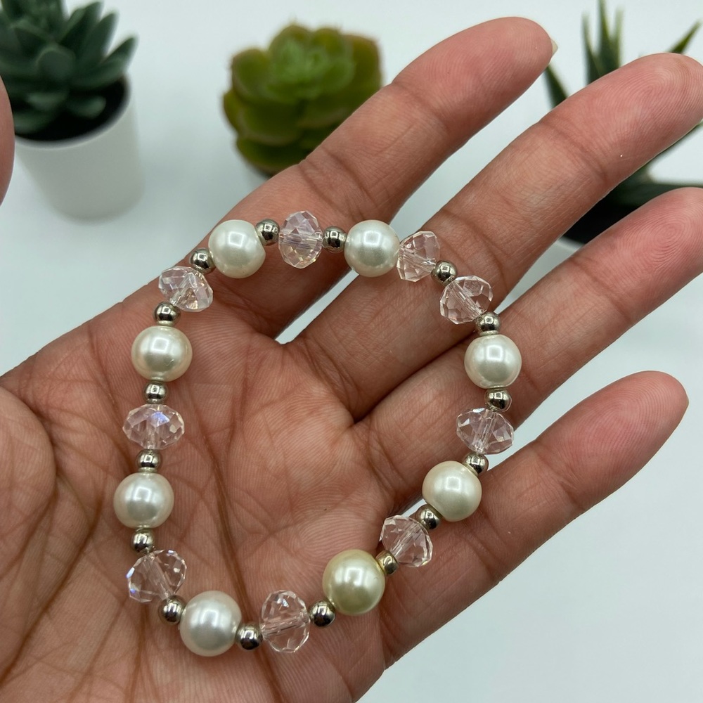 Handmade Trendy Glass Bead Bracelet